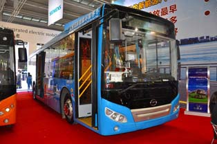 EV fixed route bus of Wuzhoulong.