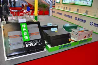 EV battery pack and inverter of Wanxiang Group. Recently entered EV business from its grounding in parts manufacturing.