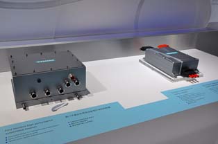 Siemens high efficiency traction motor and controller (inverter). Announced the product, having confidence that it will withstand the harsh requirements of car racing.