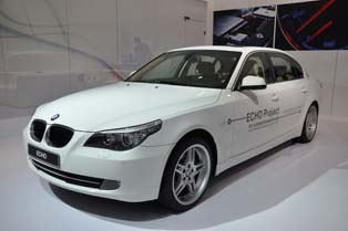 BMW 7 series EV which was developed with Tongji University in Shanghai.