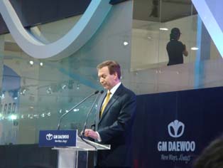 GM Daewoo CEO, Mr. Michael A. Grimaldi