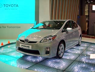 3rd generation Toyota Prius - scheduled for release in October 2009
