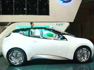 The Renault Samsung eMX originally-developed concept car