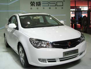 SAIC’s Roewe 350, a first A-class car