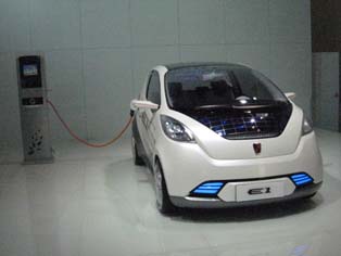 SAIC’s E1 pure electric concept