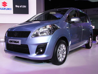 New minivan model: Ertiga