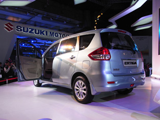 New minivan model: Ertiga