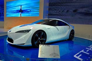 Toyota FT-HS hybrid sports car concept