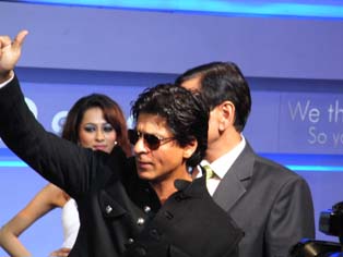 Hyundai Motor India’s Brand Ambassador, Mr. Shah Rukh Khan (high-profile Bollywood star)