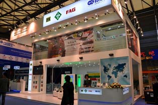 Exhibit booth of Schaeffler Group