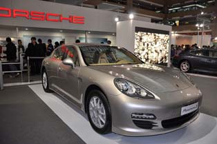 Porsche’s luxury sedan, the Panamera