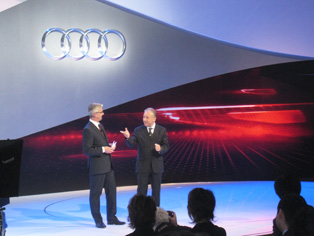 Audi: Japan national team coach Alberto Zaccheroni&rsquo;s guest appearance